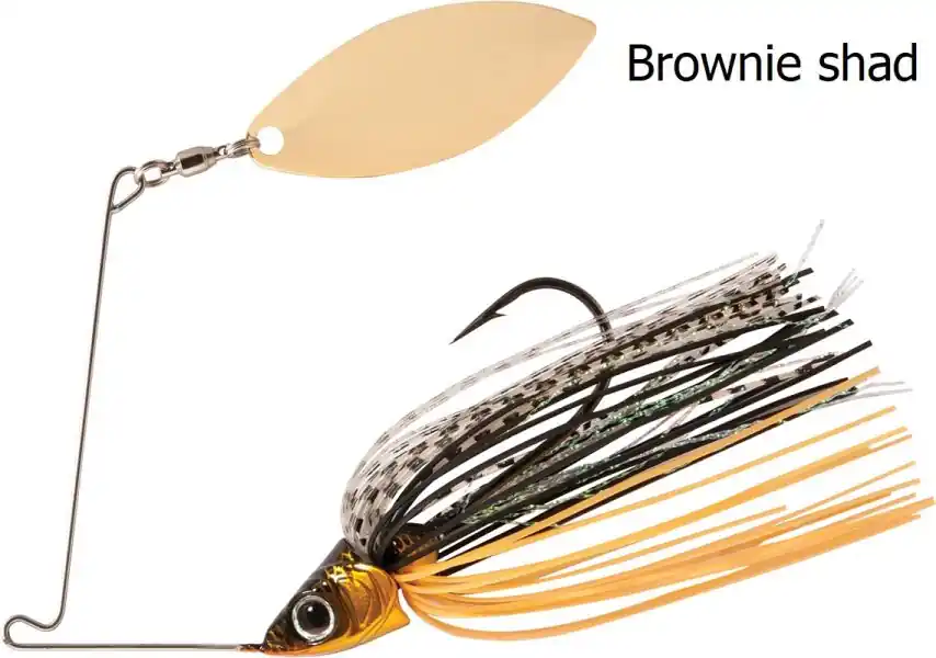 Rapture Sharp Spin Single Willow 14g Brownie Shad spinnerbait Merkproduct