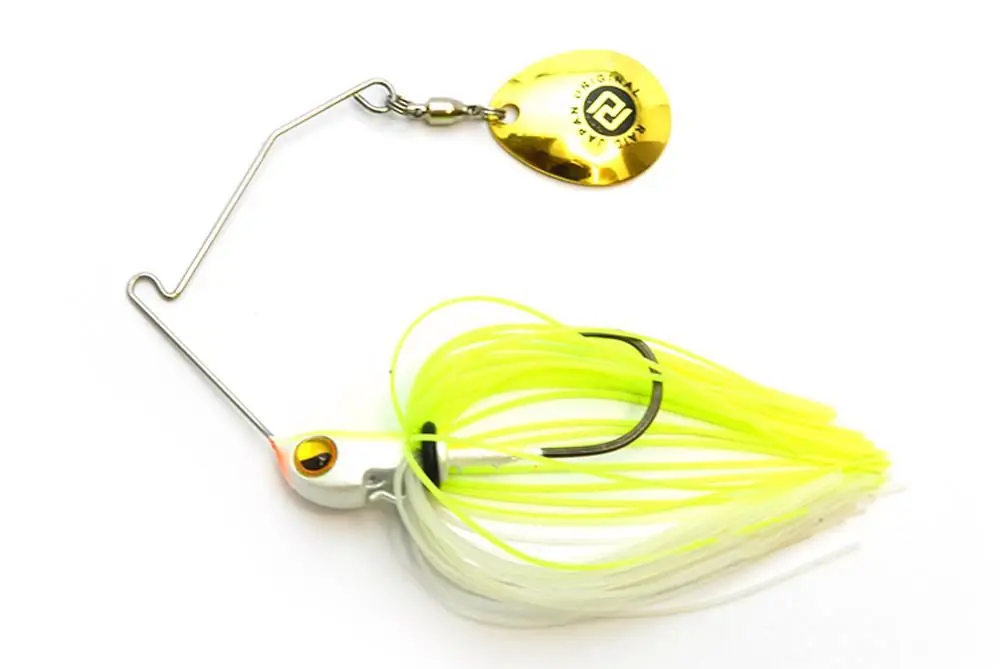 Raid Japan Raid Level Spin Pino Single Colorado 7g 08 Chart Back Pearl spinnerbait Koop Vandaag