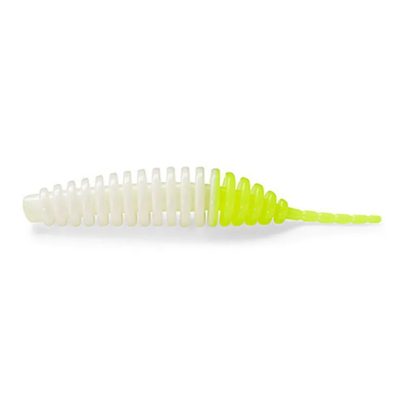 Fishup_Tanta 131 - White/Hot Chartreuse gumiféreg Veilige Betaling