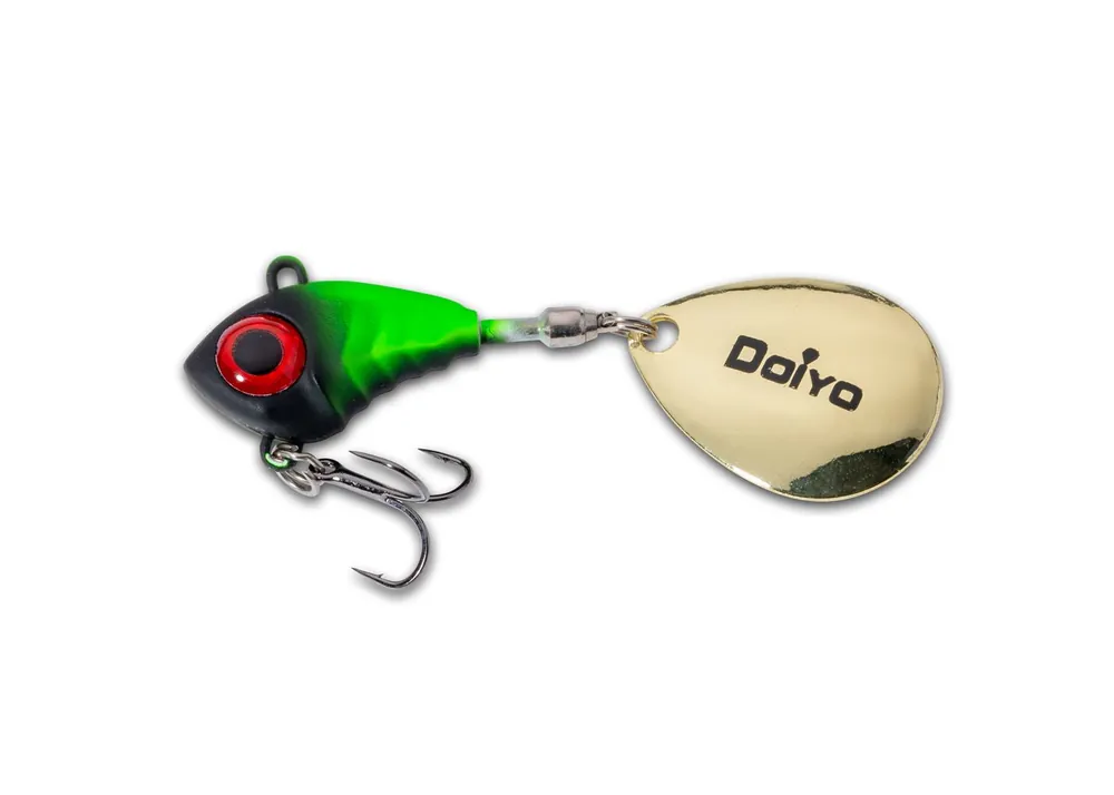DOIYO S‘zuki Mawaru 5g GBM tail spinner Alleen Vandaag