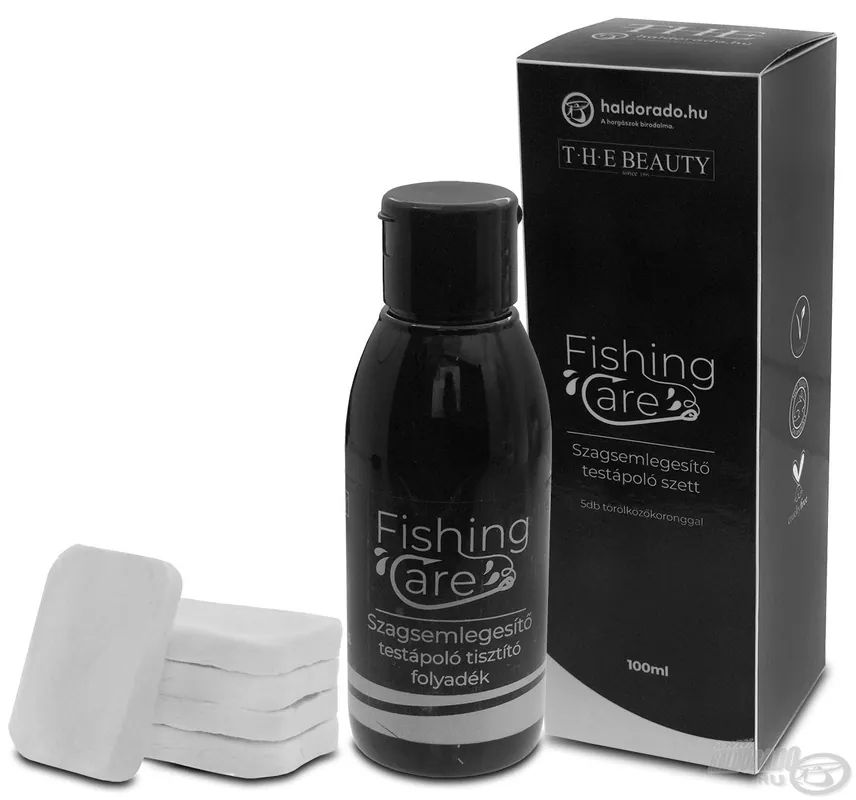 Aanbieding Haldorádó Fishing Care - Szagsemlegesítő Testápoló Szett