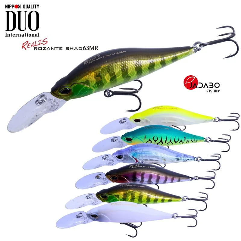 Beperkte Voorraad Duo Realis Rozante Shad 63mr wobbler