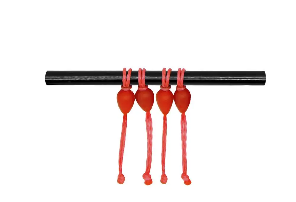 Colmic Dacron Conectors S 4*6mm Red Weekendaanbieding