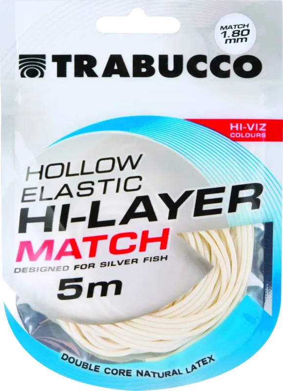 Trabucco Hi-Layer Hollow Elastic Match rakós csőgumi 1,8mm 5m Favoriet