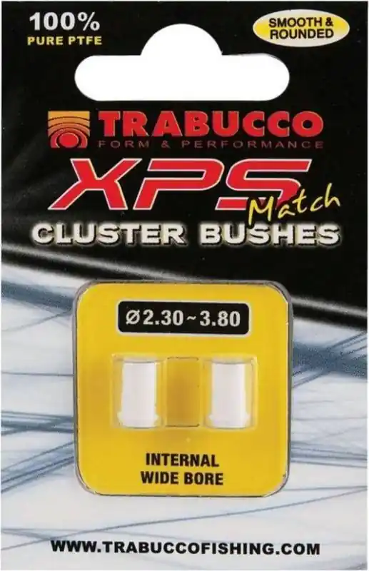 Uitverkoop Trabucco Xps Cluster Bushes Ptfe Match Set, teflon hüvely szett 2db