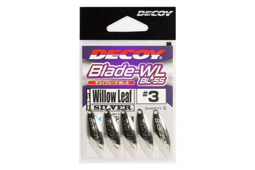 Koopje Spinner Blade Decoy Bl-5S Willow Leaf Silver 3.5