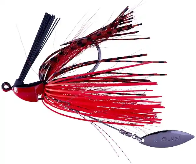 Lage Kosten Gunki Hoverjig 10g Red Devil MS chatterbait