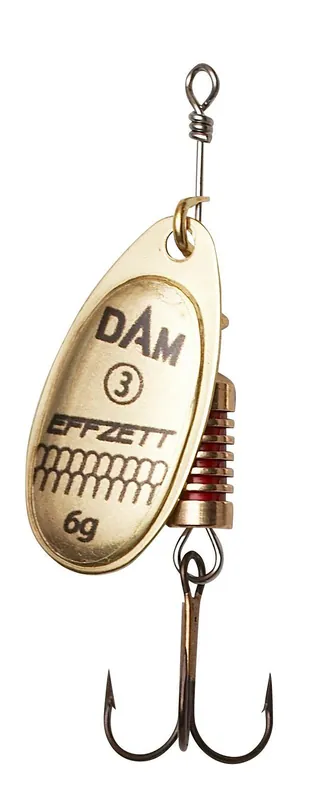 Direct Verzonden DAM STANDARD SPINNER 5 12G SINKING GOLD körforgó villantó