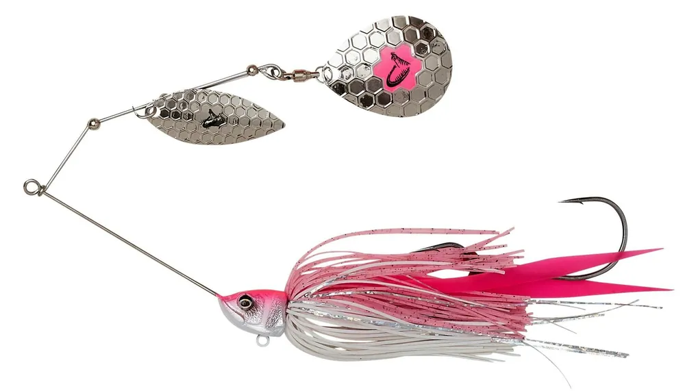 Shop Nu Savage Gear DA BUSH SPINNERBAIT 16cm 32G S Pink Silver spinnerbait