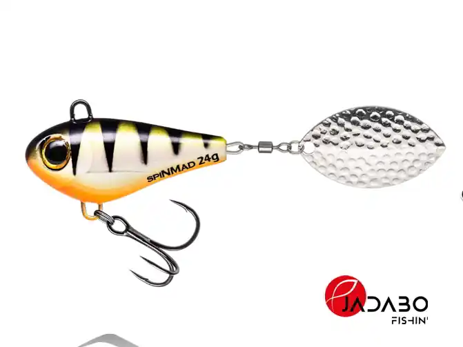 Finale Uitverkoop SpinMad Jigmaster 24g 1501 tail spinner