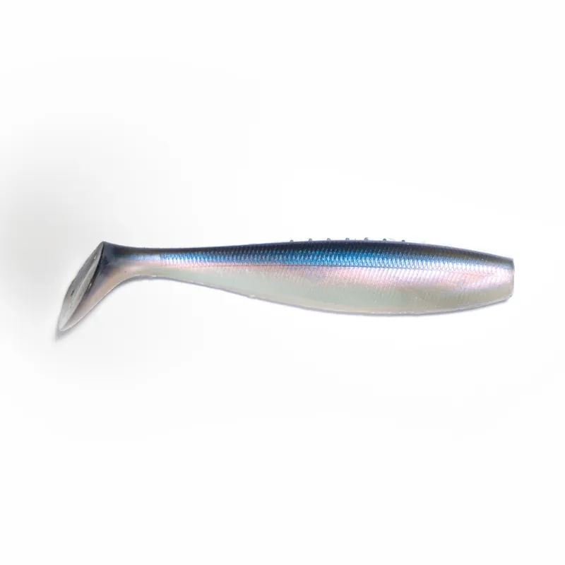Reiva Flat Minnow Shad by Jadabo 10 cm Blue Pearl gumihal Seizoensaanbieding