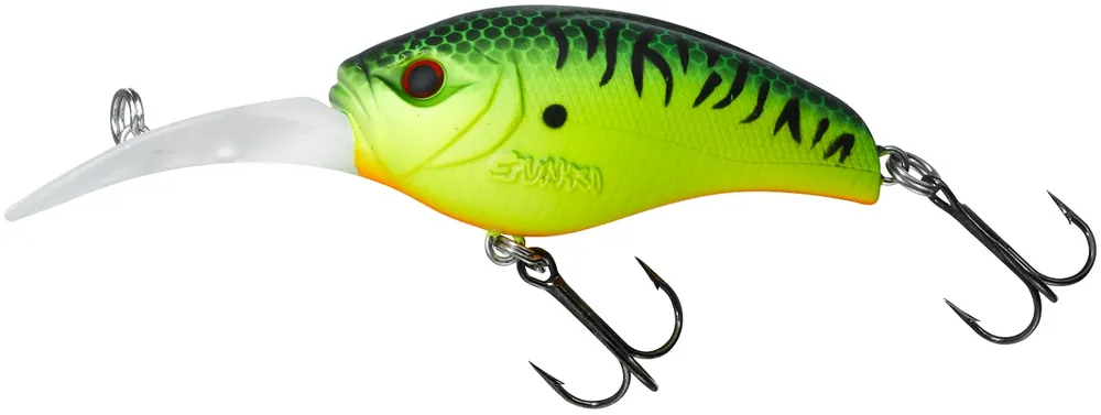 Gunki Gigan 5,5 cm wobbler Mat Fire Tiger Crank Hoge Kwaliteit