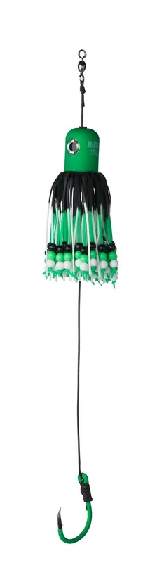 Rechtstreeks Van De Fabrikant MADCAT A-STATIC ADJ. CT 33CM 8/0 100G S GREEN harcsázó műcsali