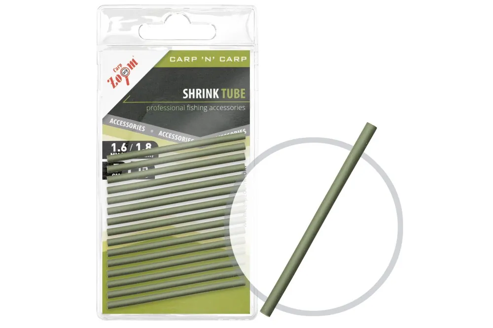 Must-Have CarpZoom Zsugorcső, o 1,6/1,8mm, zöld, 15db