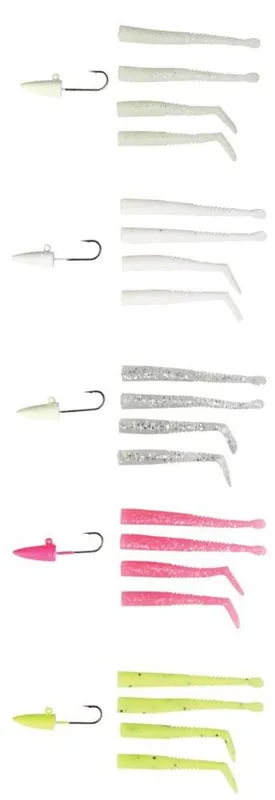 Savage Gear LRF MINI SANDEEL KIT 25 Darab pilker Betaalbaar