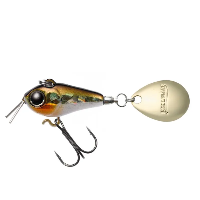 Finale Uitverkoop Spinnertail Tiemco Riot Blade S 25mm 9g 15 Holo Zacco