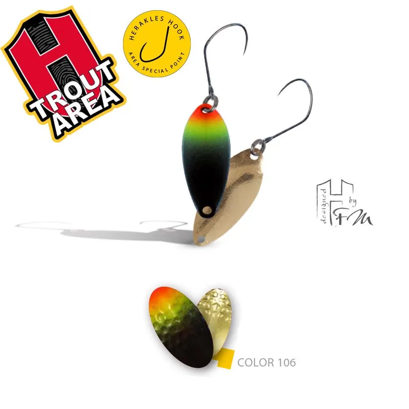 Populair Herakles Area Spoon K1 1.8g Color 106 támolygó villantó