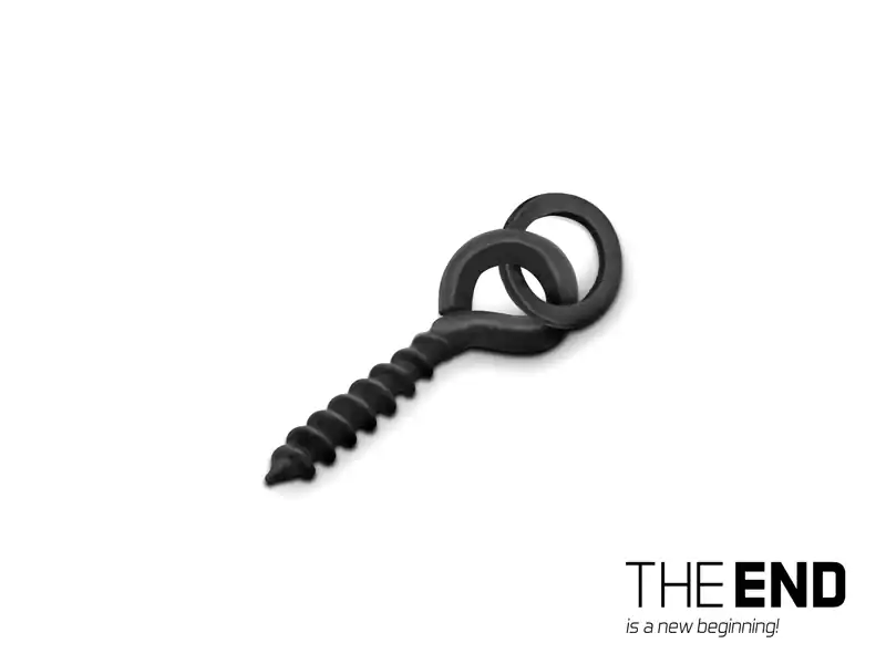 Csalitüske gyűrűvel Delphin THE END POP Screw / 15db (M) Speciale Aanbieding