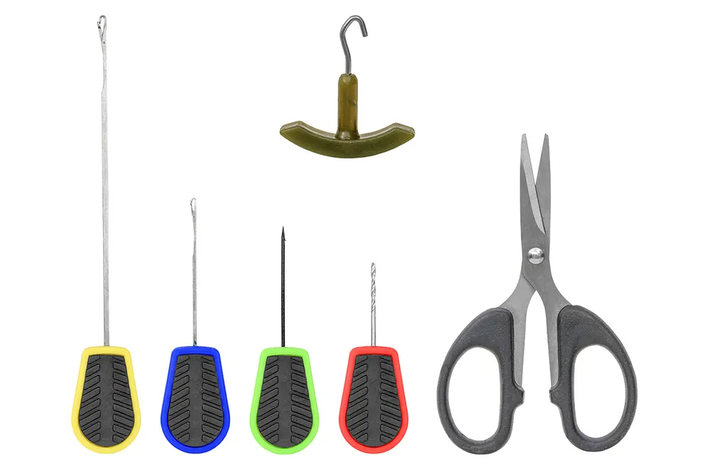 Hete Deal CarpZoom Tempo fűzőtű és olló szett, 29,8cm
