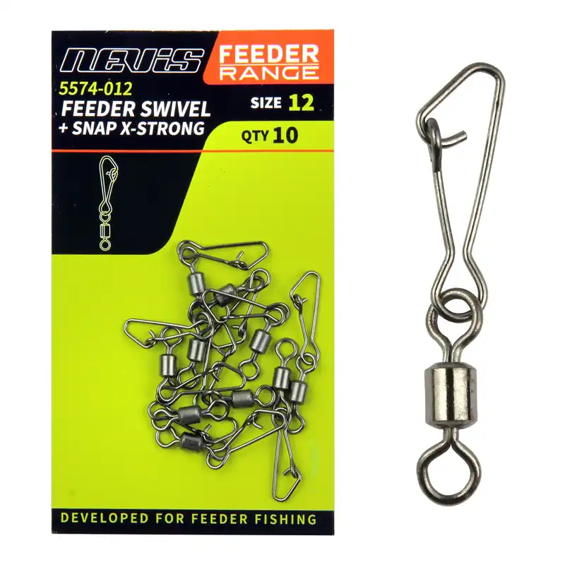 Favoriet Nevis Feeder forgókapocs 12-es 10db/cs