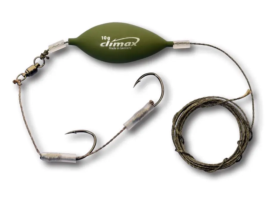 Climax Cult Catfish Rig Gudgeon Rig 180cm 80kg 5/0 harcsás szerelék Exclusieve Aanbieding