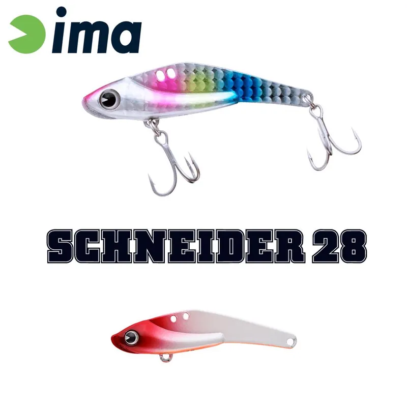 Must-Have Ima Schneider 28 73mm 28g 017 Red Head Pearl Ob blade