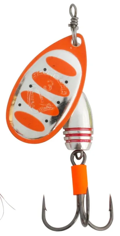 Nieuw Savage Gear ROTEX SPINNER 4 11G S Fluorescent Orange Silver körforgó villantó