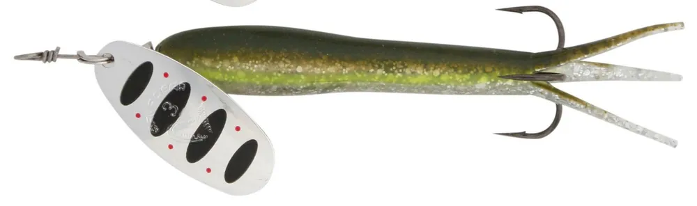 Superprijs Savage Gear FLYING EEL SPINNER 3 23G S GREEN HIGHLAN körforgó villantó