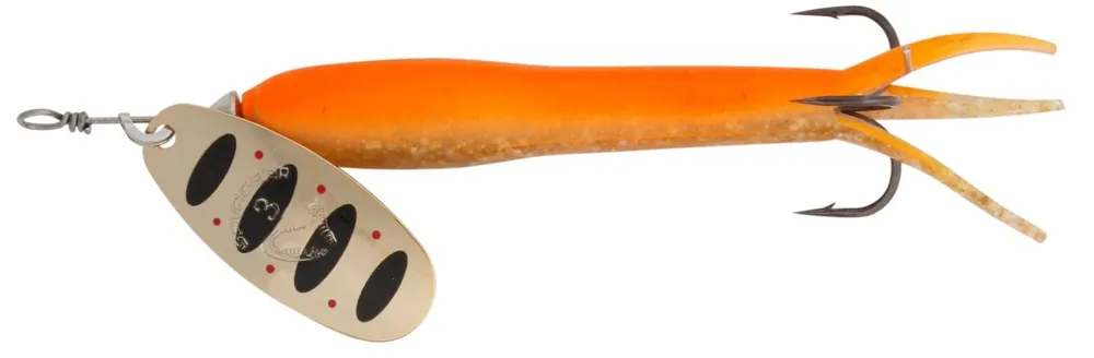 Hete Deal Savage Gear FLYING EEL SPINNER 3 23G S FLUO O/G körforgó villantó
