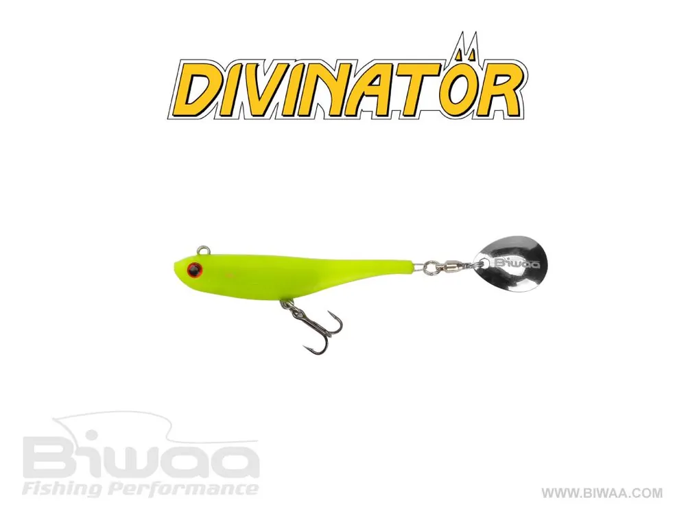 Must-Have Biwaa Divinator Mini 9.5cm 9g 21 Lemon tail spinner