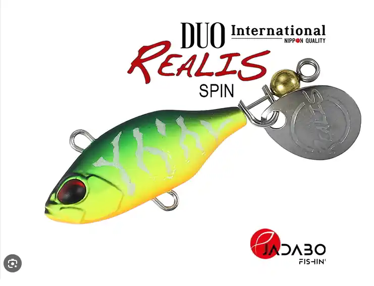 Duo Realis Spin 38 tail spinner Speciale Aanbieding