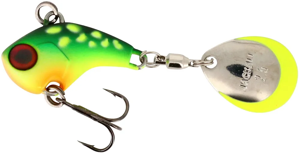 Illex Deracoup 2,2cm 7g Crazy Pike tail spinner Laatste Versie