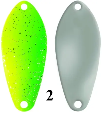 Fabrieksprijs Rapture Area Spoon Drone 2g 30mm 2 kanál villantó