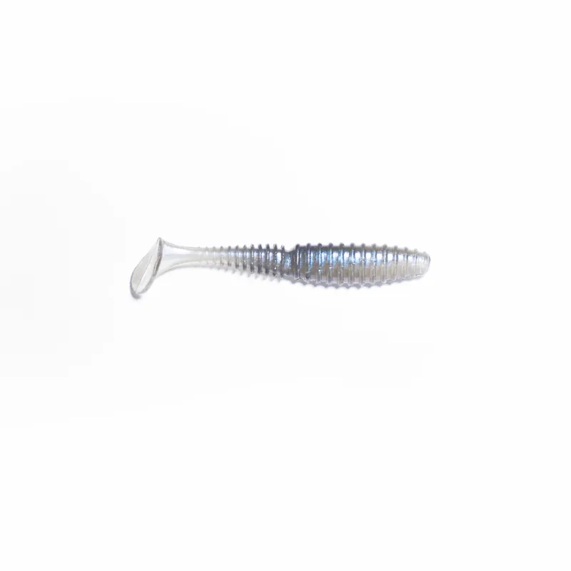 Reiva Zander Power Shad by Jadabo 5 cm Blue Pearl gumihal Uitverkoop