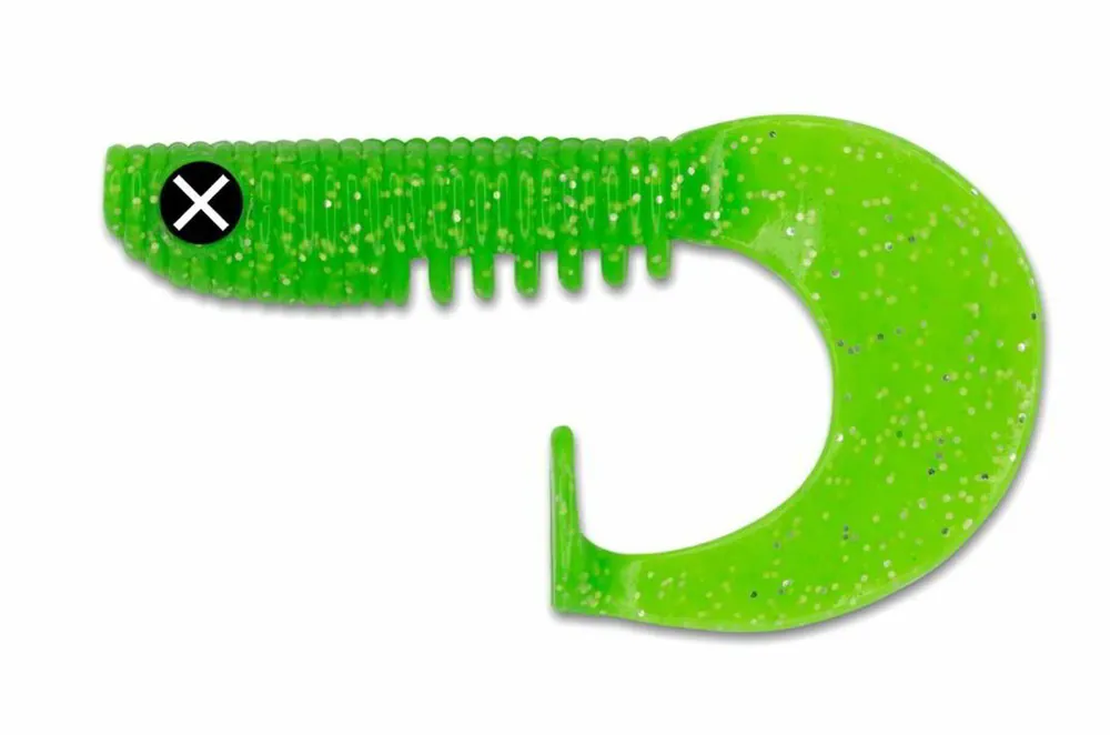 Monkey Lures Curly Lui gumihal Apple Bomb gumihal Beste Prijs