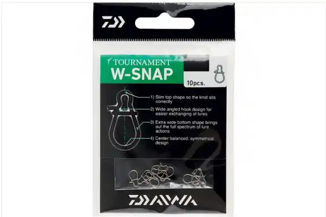 Daiwa Tournament W-Snap ( S, 9.0kg, 10db) Koopje
