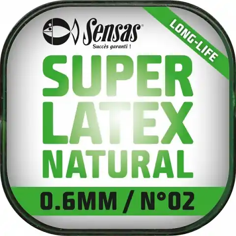 Sensas Rakósgumi Super Latex Natural 6m 0,7 mm Koop Vandaag