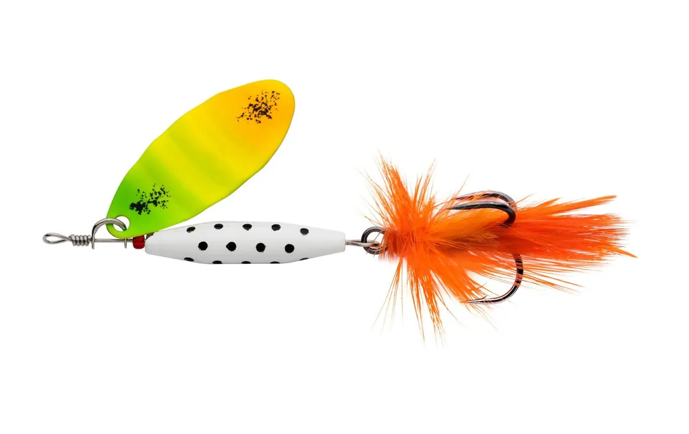 Abu Garcia Reflex White 5.7cm/12g LF Firetiger körforgó villantó Koop Vandaag
