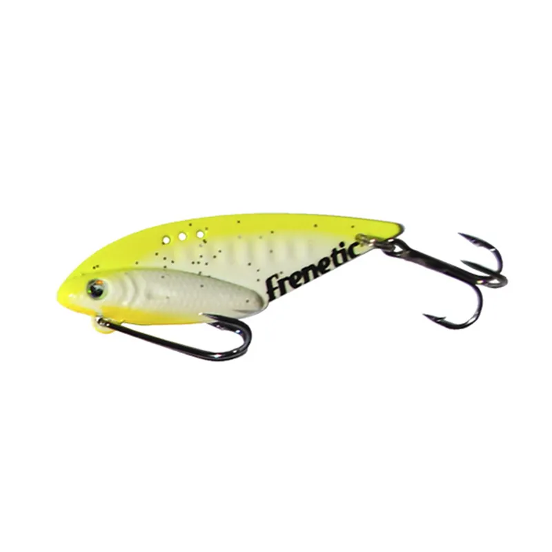Beste Prijs FRENETIC Silly Jig Blade 50mm 9g 67 Sárga Fehér