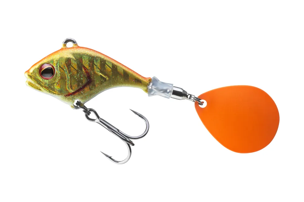 Voordeelprijs Daiwa Prorex TG Spin Jig matt firetiger/black stripes, silver, 21.0g tail spinner