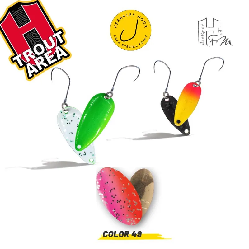 Beperkt Aanbod Herakles Area Spoon Kepper J 2.0g Color 49 támolygó kanál