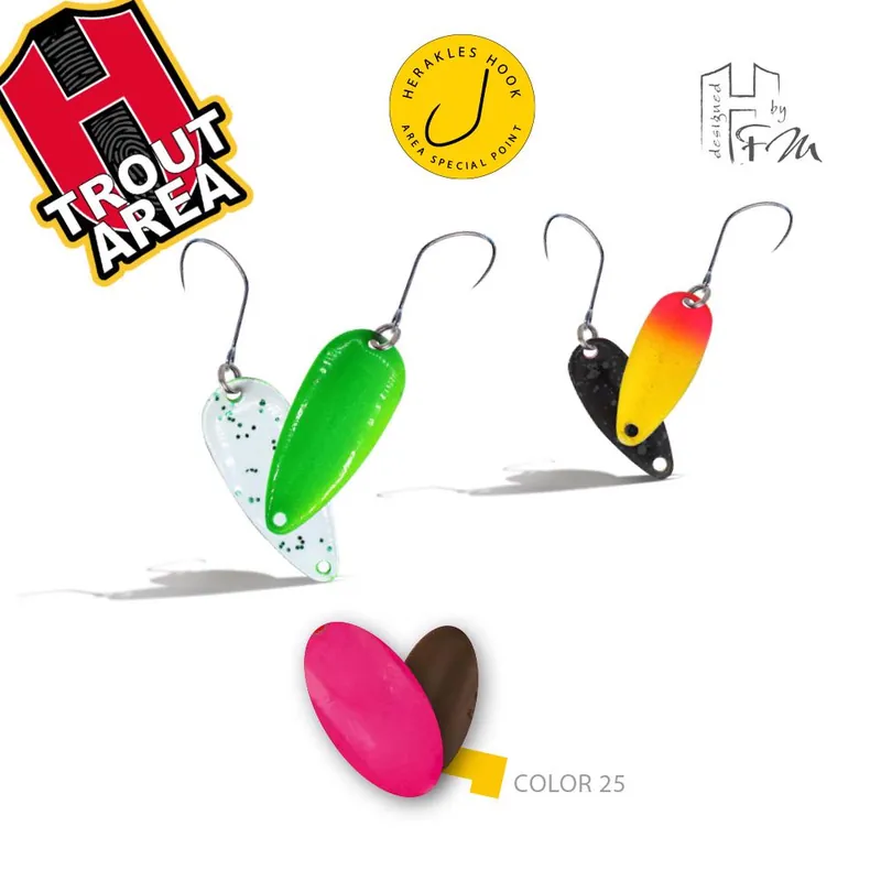 Weekendaanbieding Herakles Area Spoon Kepper J 2.0g Color 25 támolygó villantó