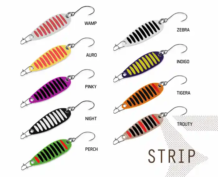 támolygó villantó Delphin STRIP (5g AURO hook 10) Veilige Betaling