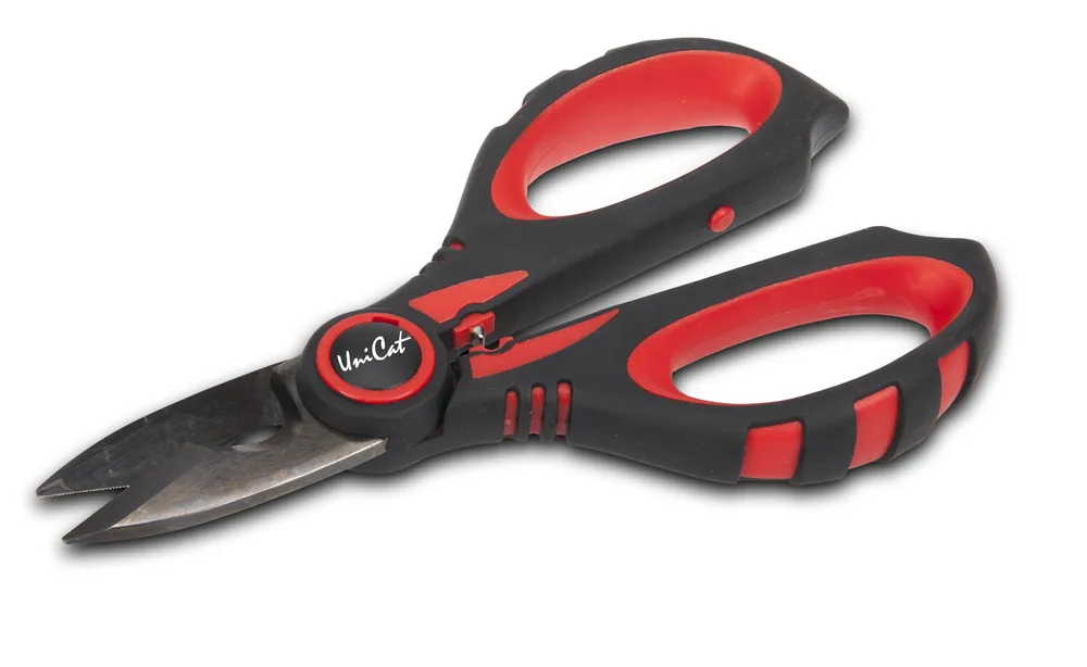 Rechtstreeks Van De Fabrikant Uni Cat Heavy Cutter extra erős olló harcsázó zsinórokhoz rozsdamentes acél pengével 16cm