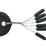 Weekendaanbieding Sensas Stopper Black Straight S (6db)