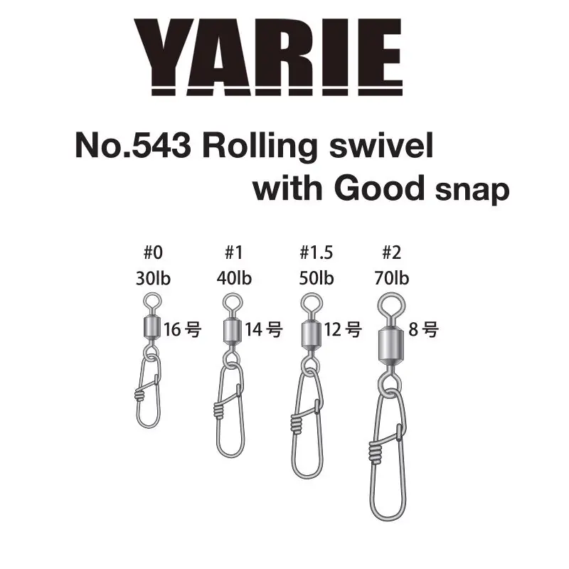 Nu Kopen Yarie Jespa Forgókapocs Yarie 543 Good Snap 30Lb