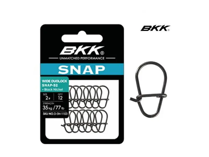 Exclusieve Aanbieding BKK Wide Duolock Snap-52 (Black Nickel) 0