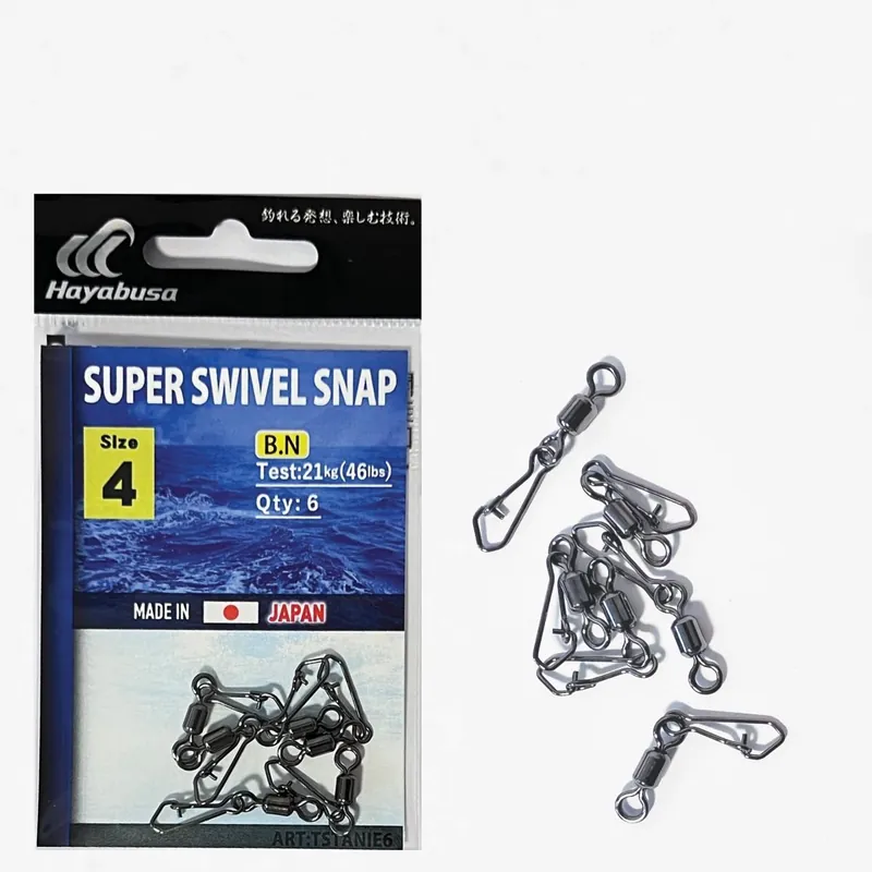 HAYABUSA TSTANI SUPER SWIWEL SNAP 08 5DB 17KG Veilige Betaling