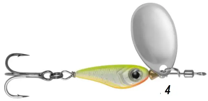 Rapture Crazy Spinner Minnow 10g 4 Betrouwbaar