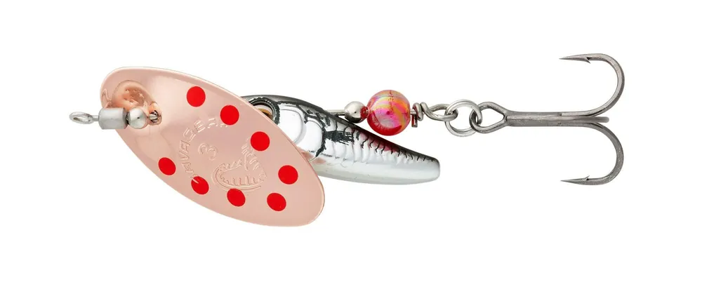 Korting Savage Gear STICKLEBAIT SPINNER 3 9.1G S COPPER RED körforgó villantó